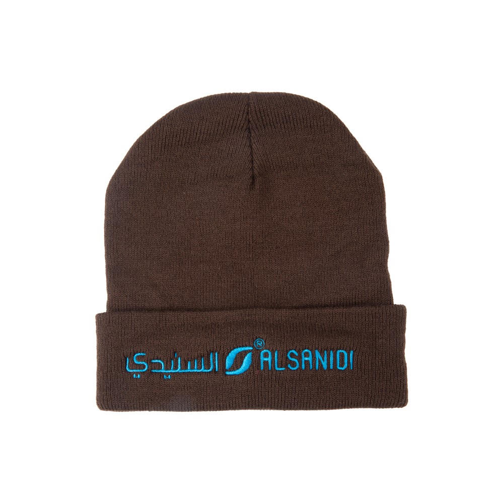 ALSANIDI, Winter Hat, Men's Winter Hat, Brown Dark