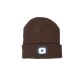 ALSANIDI, Winter Hat, Men's Winter Hat, Brown Dark