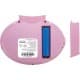 ALSANIDI, Portable Air Fan, Small Fan, Pink Light