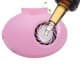 ALSANIDI, Portable Air Fan, Small Fan, Pink Light