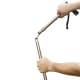 ALSANIDI, Foldable Hiking Pole, Hiking Stick, Brown, Size 91 Cm