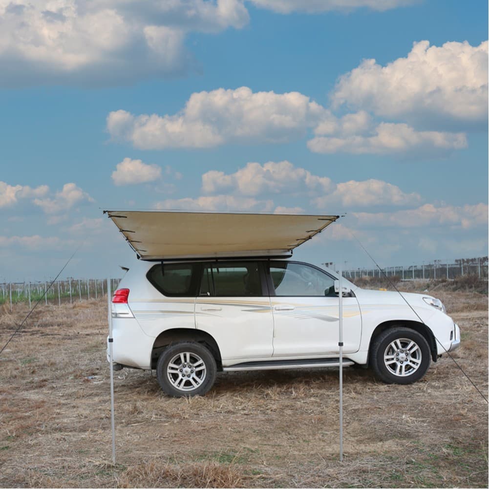DPT, Tent for Side Car, Portable Car Umbrella, Kaki, Size 200*300 Cm