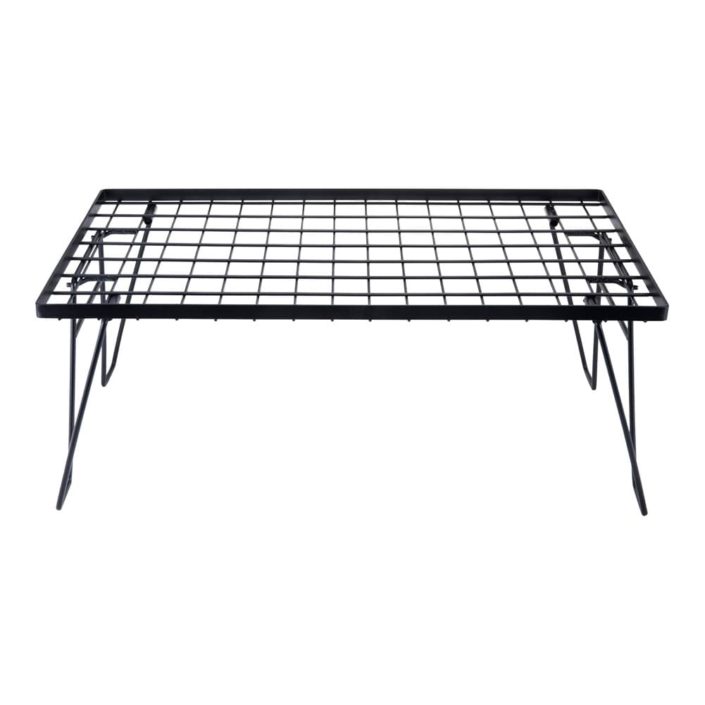 DPT, Foldable Bamboo Camping Table, Foldable Table for Outdoor and Home Gardens, Beige, Size 35*60*23 Cm