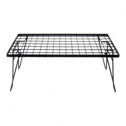 DPT, Foldable Bamboo Camping Table, Foldable Table for Outdoor and Home Gardens, Beige, Size 35*60*23 Cm