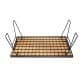 DPT, Foldable Bamboo Camping Table, Foldable Table for Outdoor and Home Gardens, Beige, Size 35*60*23 Cm