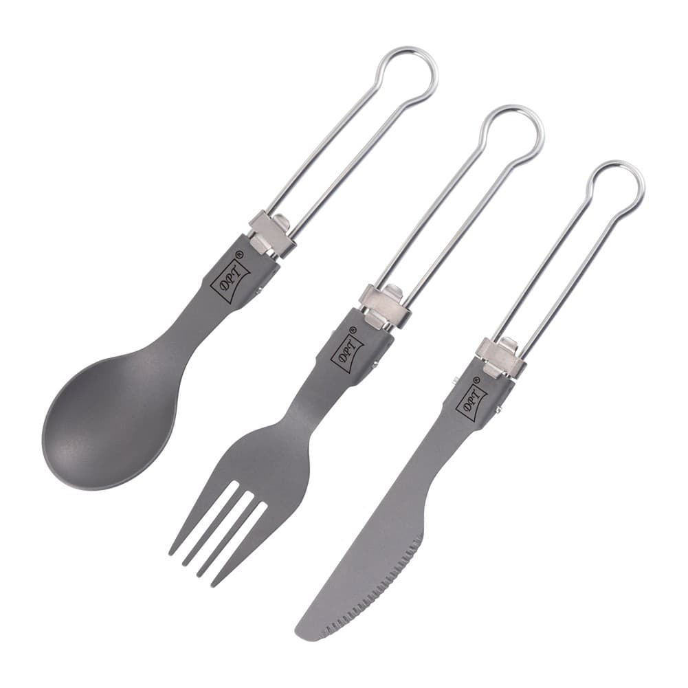 DPT, Trips spoons, Hiking Spoons, Gray, Set 3 pcs