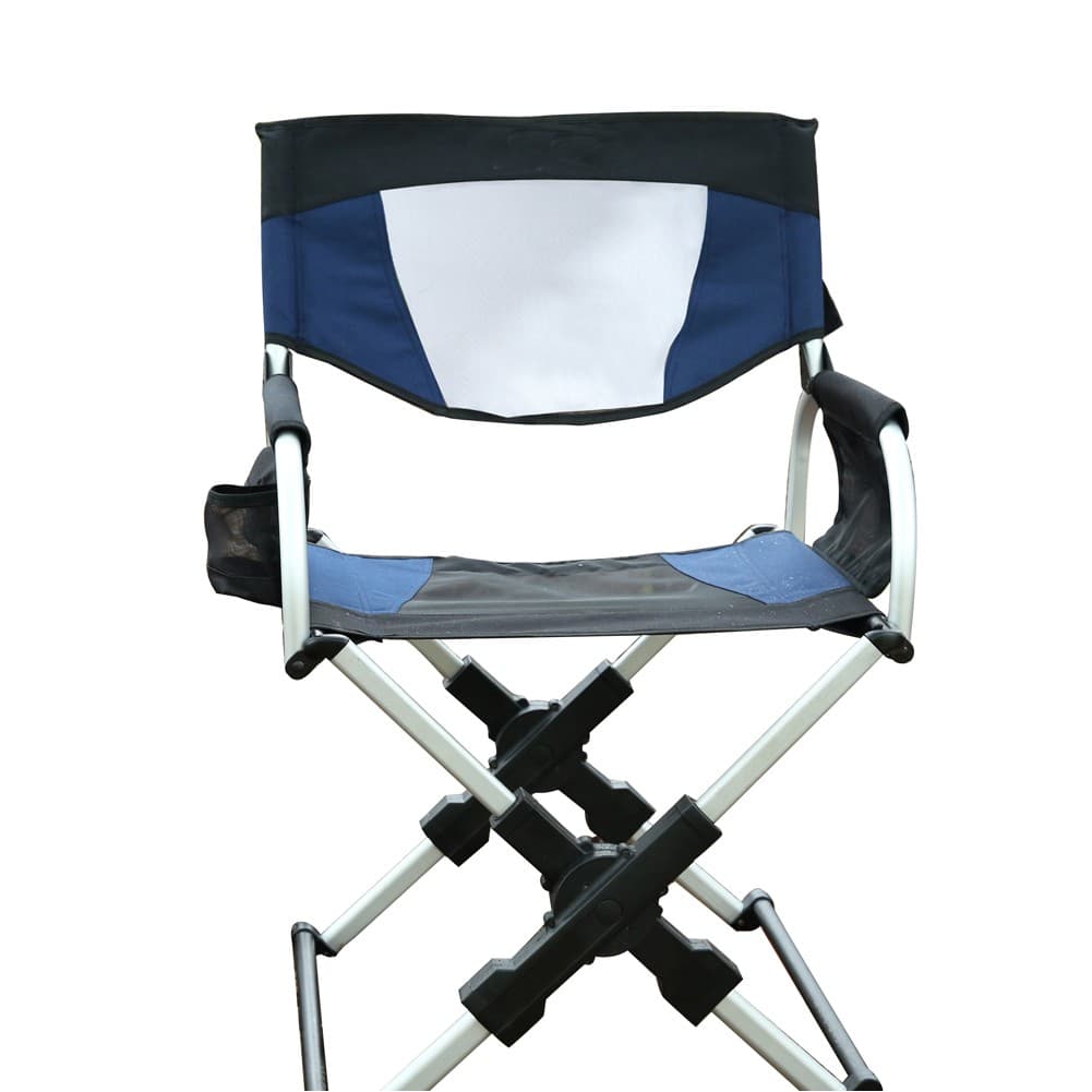 DPT, Foldable Camping Chair, Trips Chair, Black*Blue
