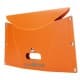 ALSANIDI, Ground Camping and Garden Chair, Trips Chair, Orang, Size 14*30*19 Cm