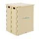 ALSANIDI, Multi-Purpose Chair, Camping Chair, Beige, Size 27.5*32*38 Cm