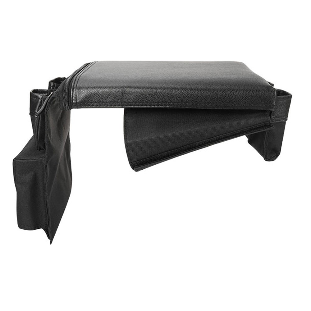 ALSANIDI, Wooden car arm rest, car Merca, Black, Size 32*28*5Cm