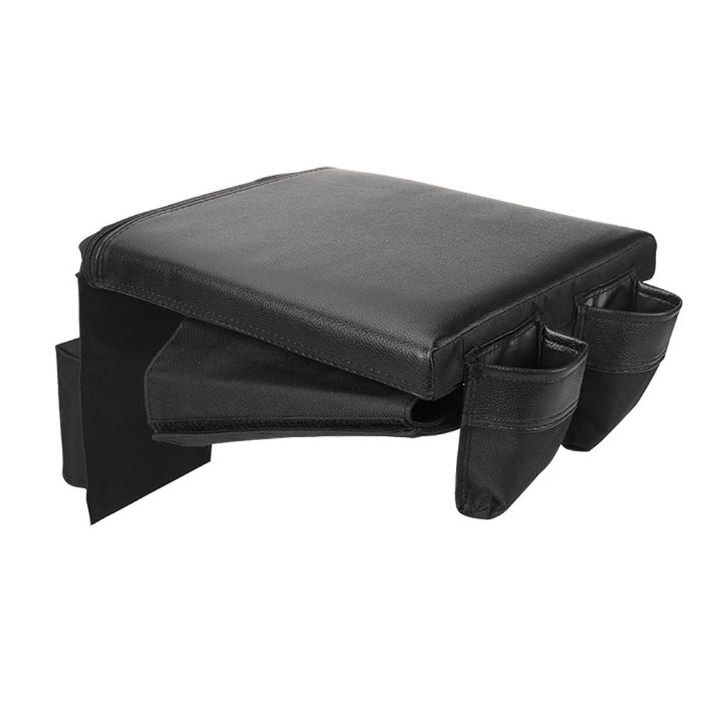 ALSANIDI, Wooden car arm rest, car Merca, Black, Size 32*28*5Cm