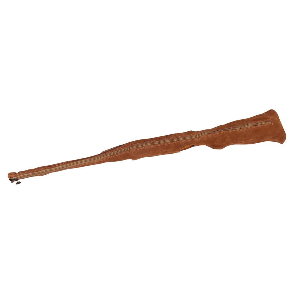 ALSANIDI, Firehawk 27 Heavy Leather Rifle Case With Lock, Brown, 73