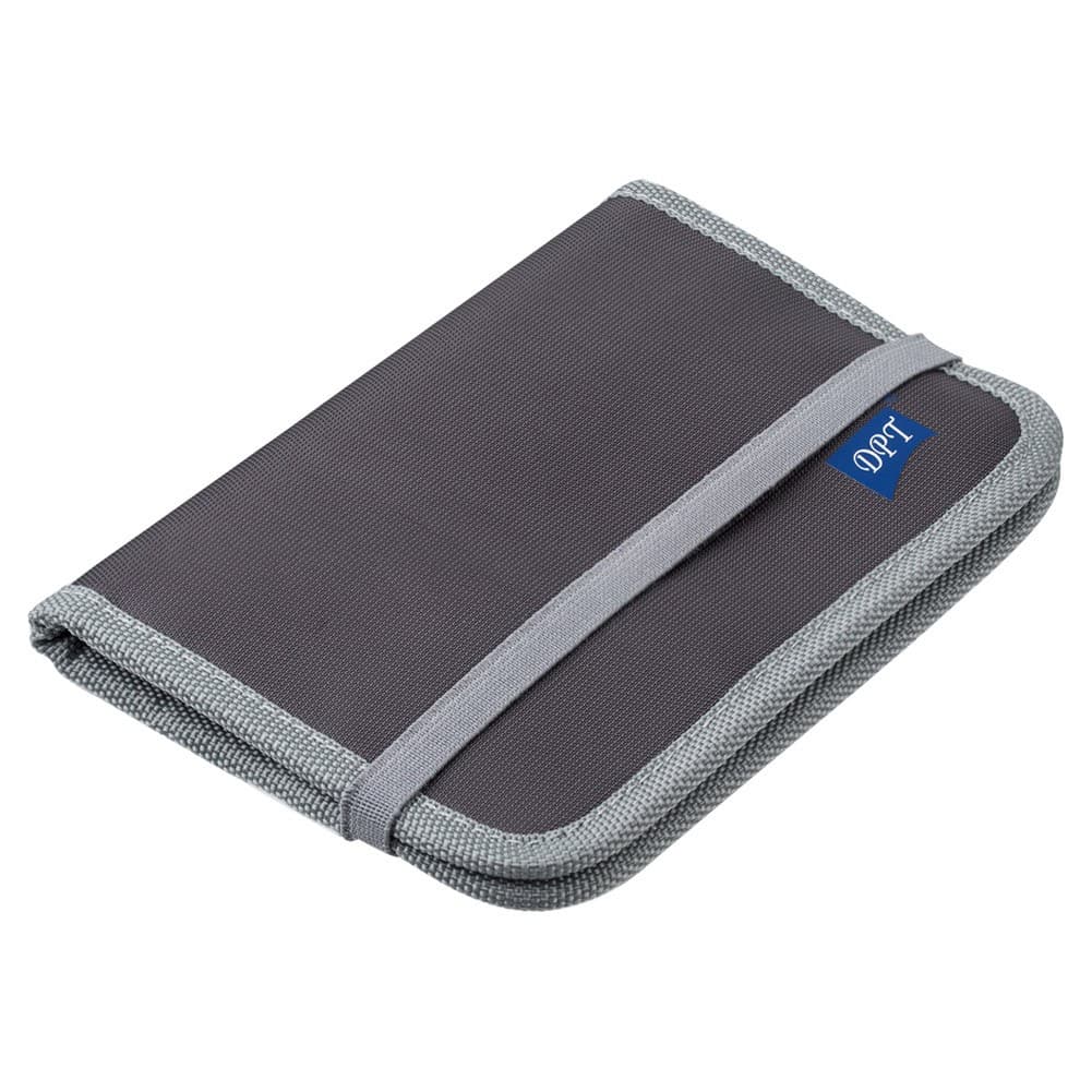 DPT, Canvas Travel Bag for Money and Documents, Gray