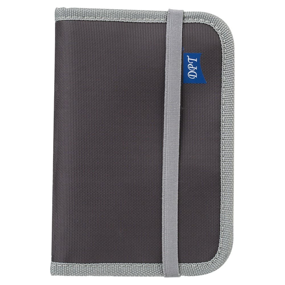 DPT, Canvas Travel Bag for Money and Documents, Gray