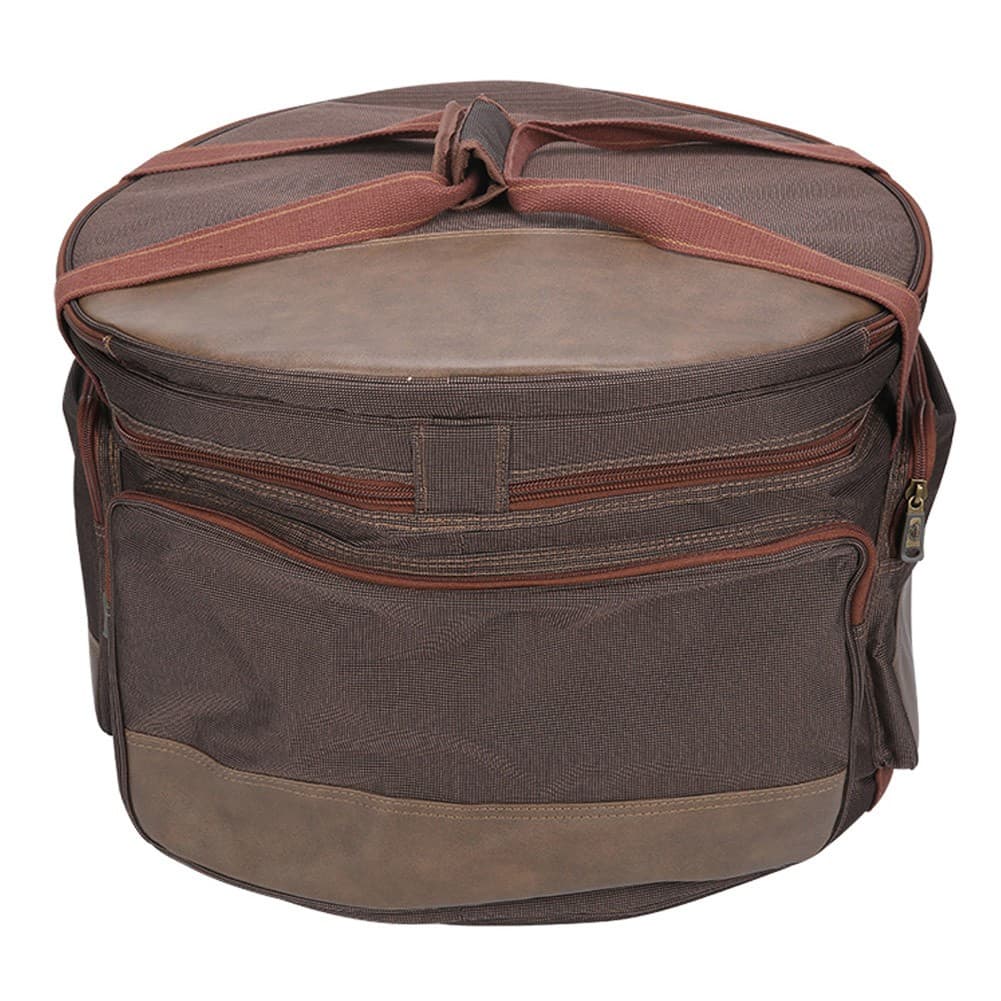 ALSANIDI, Al-Qassim bag for trips, Camping bag, Coffee Brown, Size 42.5*42.5*28Cm