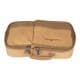 ALSANIDI, Separated cups and Mugs bag for trips, Cups Bag, Kaki, Size 36.5*20*11Cm