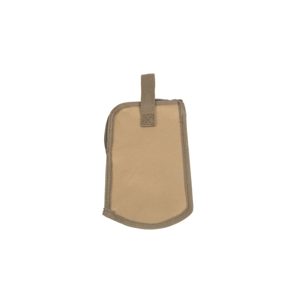 ALSANIDI, Fire wind screen Case for trips, Kaki, Size 14*25*0.5Cm