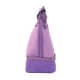 ALSANIDI, Stainless steel teapot bag with Completed Glasses, Tea bag for trips, Lilac, Set 9 pcs