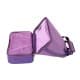 ALSANIDI, Stainless steel teapot bag with Completed Glasses, Tea bag for trips, Lilac, Set 9 pcs
