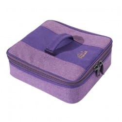 ALSANIDI, Separated cups and Mugs bag for trips, Cups Bag, Lilac, Size 26*28*11Cm