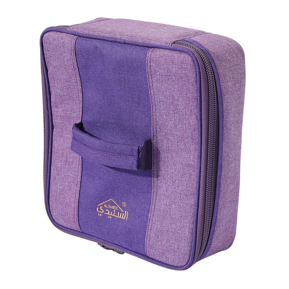ALSANIDI, Separated cups and Mugs bag for trips, Cups Bag, Lilac, Size 26*28*11Cm