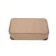 ALSANIDI, Separated cups and Mugs bag for trips, Cups Bag, Woody, Size 34*19*9Cm