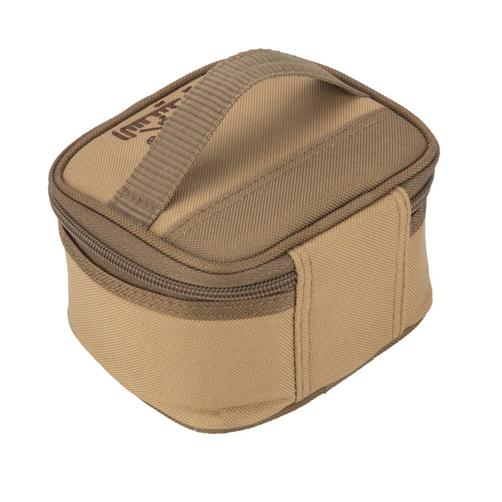 ALSANIDI, Cups bag for trips, Cups bag, Kaki, Size 13.5*12.5*9Cm