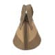 ALSANIDI, Teapot bag for trips, Kaki, Size 16.5*16.5*17.5Cm