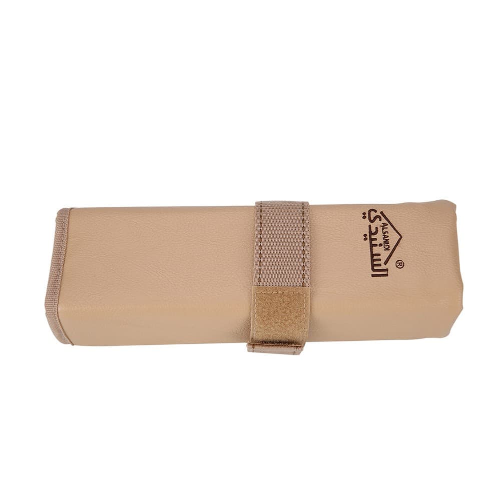 ALSANIDI, Chef's foldable Knivess bag, Knives case, Beige, Size 35.5*54.5*2Cm