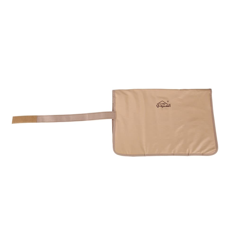 ALSANIDI, Chef's foldable Knivess bag, Knives case, Beige, Size 35.5*54.5*2Cm
