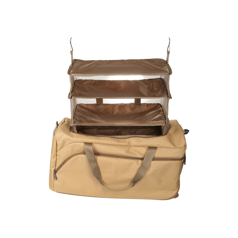 ALSANIDI, Luggage and clothes storage bag, Kaki, Size 55*30*63Cm