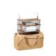 ALSANIDI, Luggage and clothes storage bag, Kaki, Size 55*30*63Cm