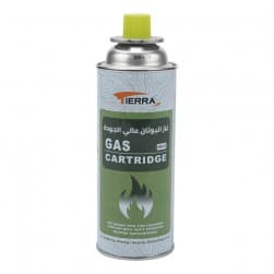 TIERRA, Butane gas spare, Small gas stove, Multicolored , Package 220 Gm