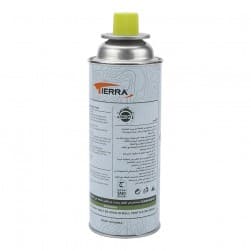 TIERRA, Butane gas spare, Small gas stove, Multicolored , Package 220 Gm