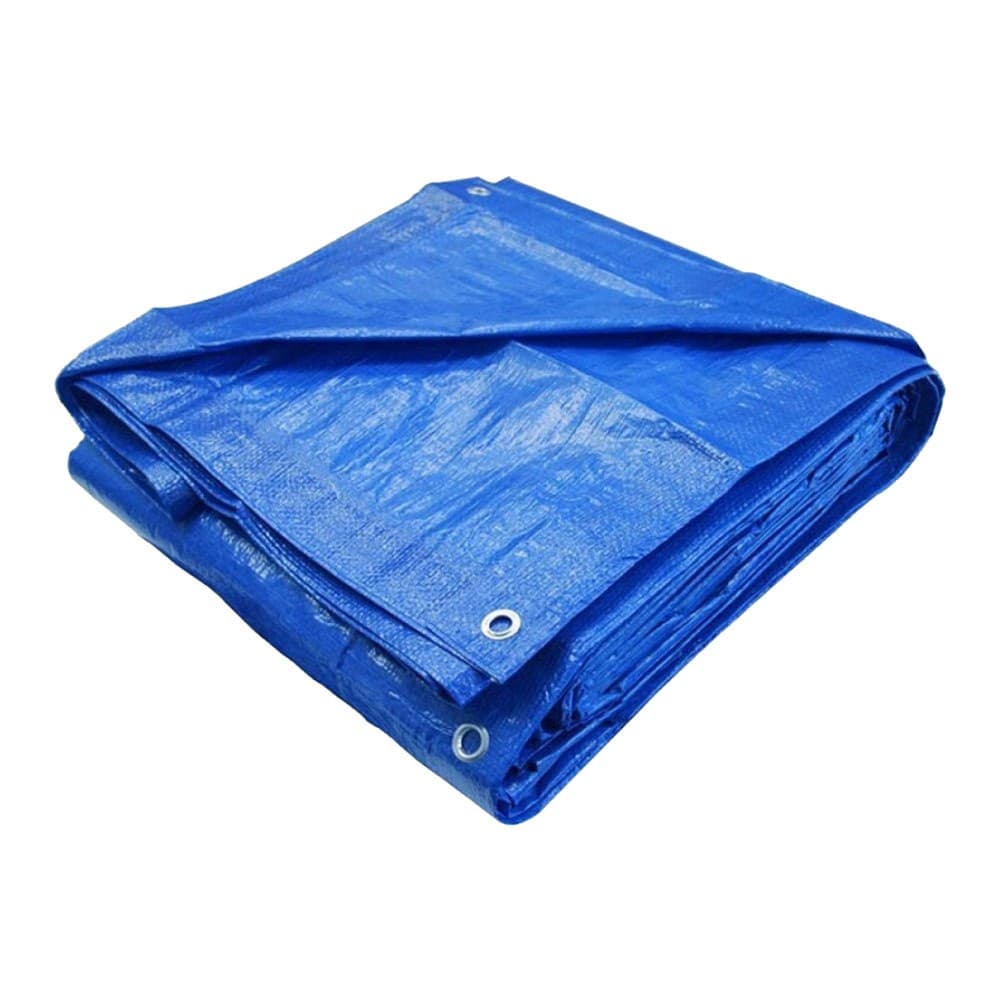 ALSANIDI, Tarpaulin plastic sail waterproof dust cover, Garden Furniture Cover, Blue, Size 6*10 yard