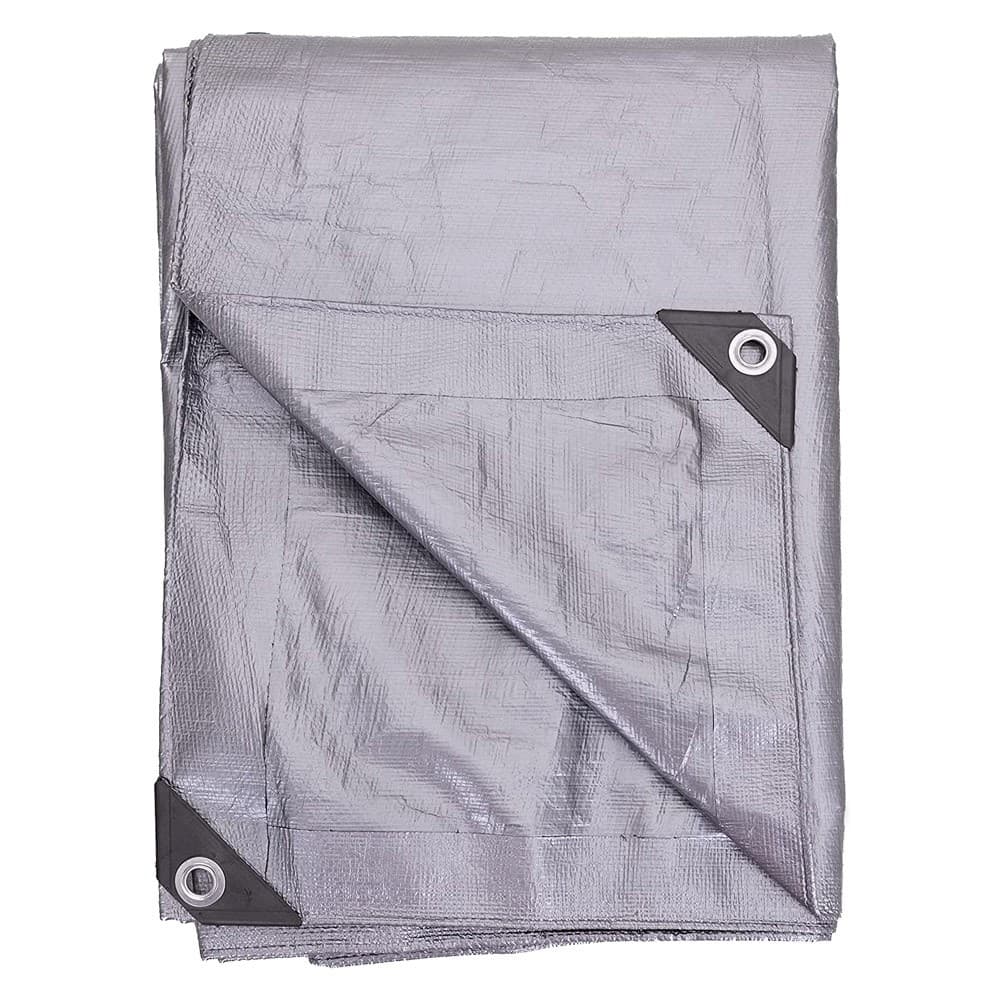 ALSANIDI, Tarpaulin plastic sail waterproof dust cover, Garden Furniture Cover, Gray, Size 15*20 yard