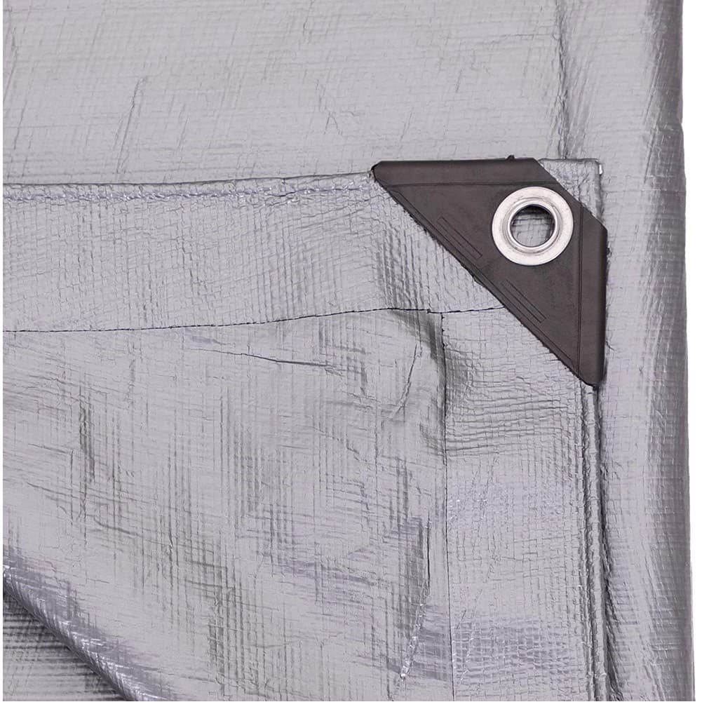 ALSANIDI, Tarpaulin plastic sail waterproof dust cover, Garden Furniture Cover, Gray, Size 20*30 yard