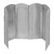ALSANIDI, Air resistant wind screen, Stove fire wind screen, Multicolored , Size 30 Cm 6 slide
