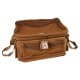 ALSANIDI, Bag with iron box, Trips bag, Sandy, Size 74*47*40Cm