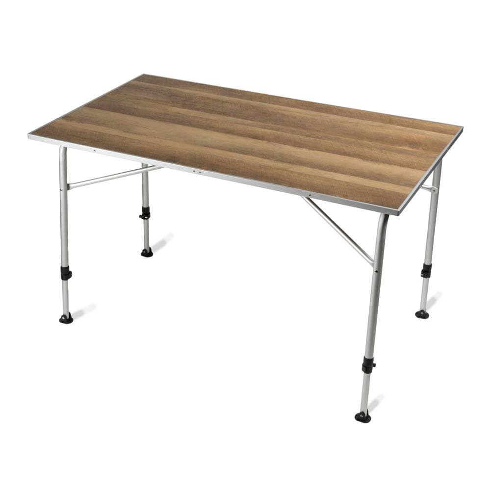 DOMETIC, Foldable Wooden Table, Foldable Table for Outdoor and Home Gardens, Woody, Size 120*72*6 Cm