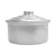 ALbadia, Aluminum cooking pot, Cooking pot, Silver, Size 18