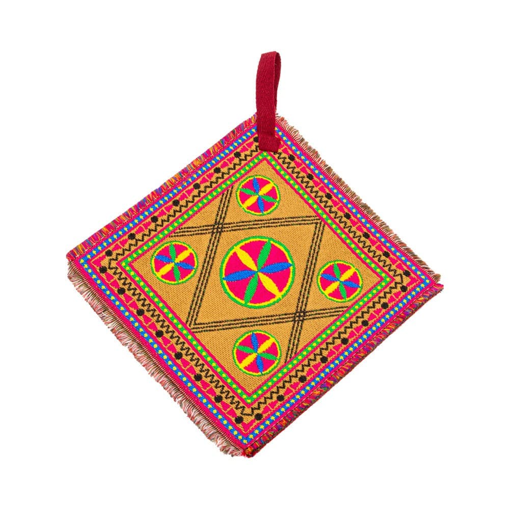 ALSANIDI, Hot pot holder, Cappuccino , Size 17*17Cm