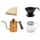 DPT, speciality coffee set, speciality coffee maker, Coppery, capacity 700ml + 600ml