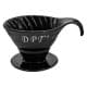 DPT, Coffee making kit, speciality coffee maker, Black, capacity 700ml + 600ml