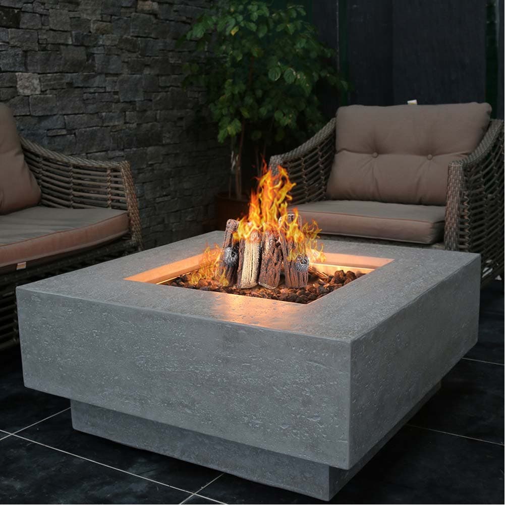 DPT, Artificial Firewood, Stove Firewood, Brown, Set 4 pcs Size 29 Cm Weight 3.8 Kg