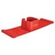 ALSANIDI, Multi-Purpose Cup Holder, Red, Size60*14*6.5Cm