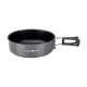 ALSANIDI, Aluminum utensils set for camping and hiking, Hiking pot, Gray, Set 3 pcs