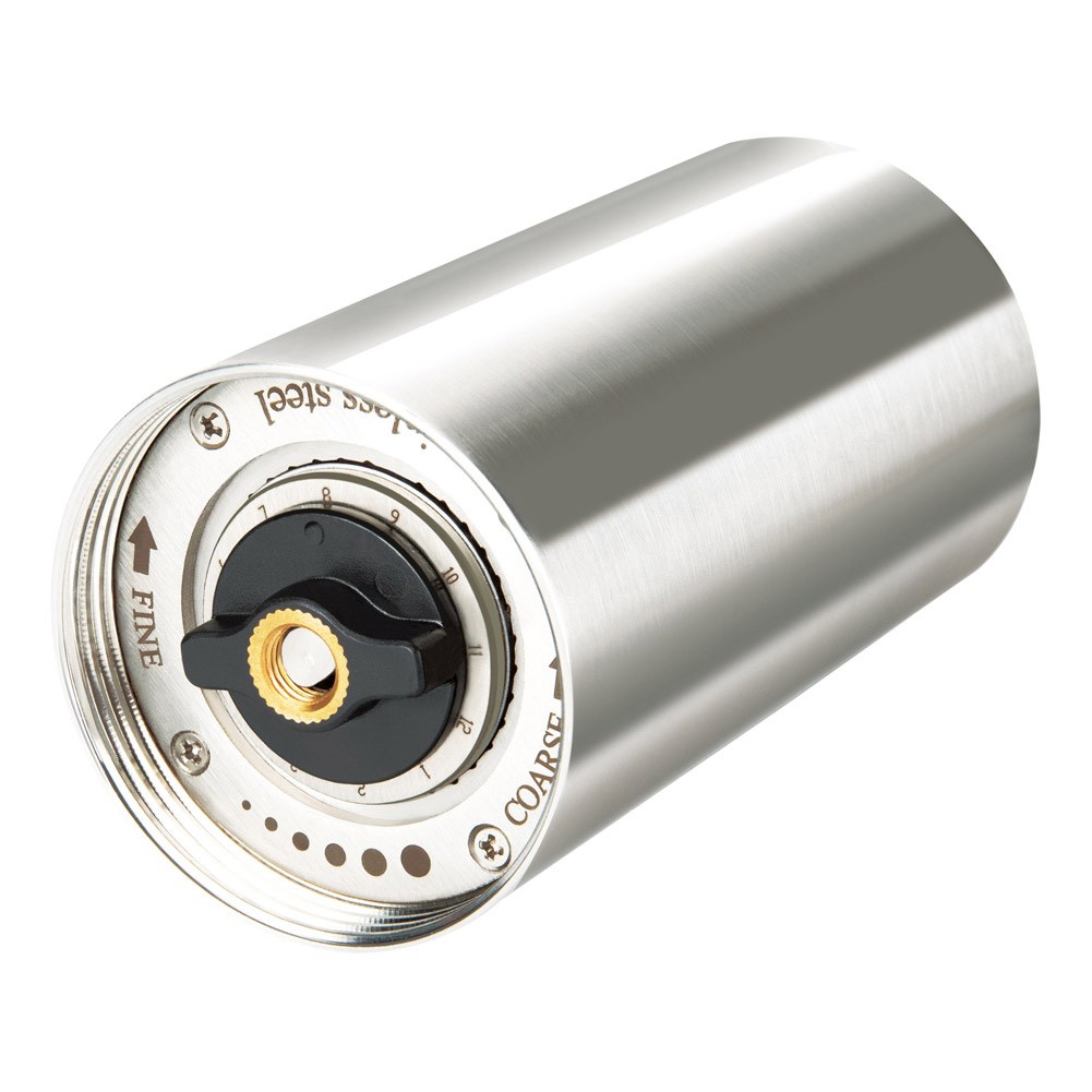 DPT, Stainless steel coffee grinder, Small Coffee grinder for trips, Silver, capacity 30 Gm