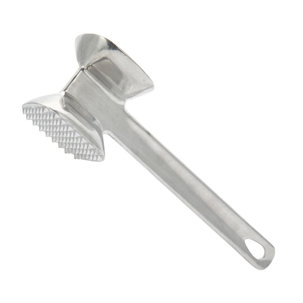 ALSANIDI, Meat Hammer, Chicken Hammer, Silver, Size 25.8*6.8 Cm