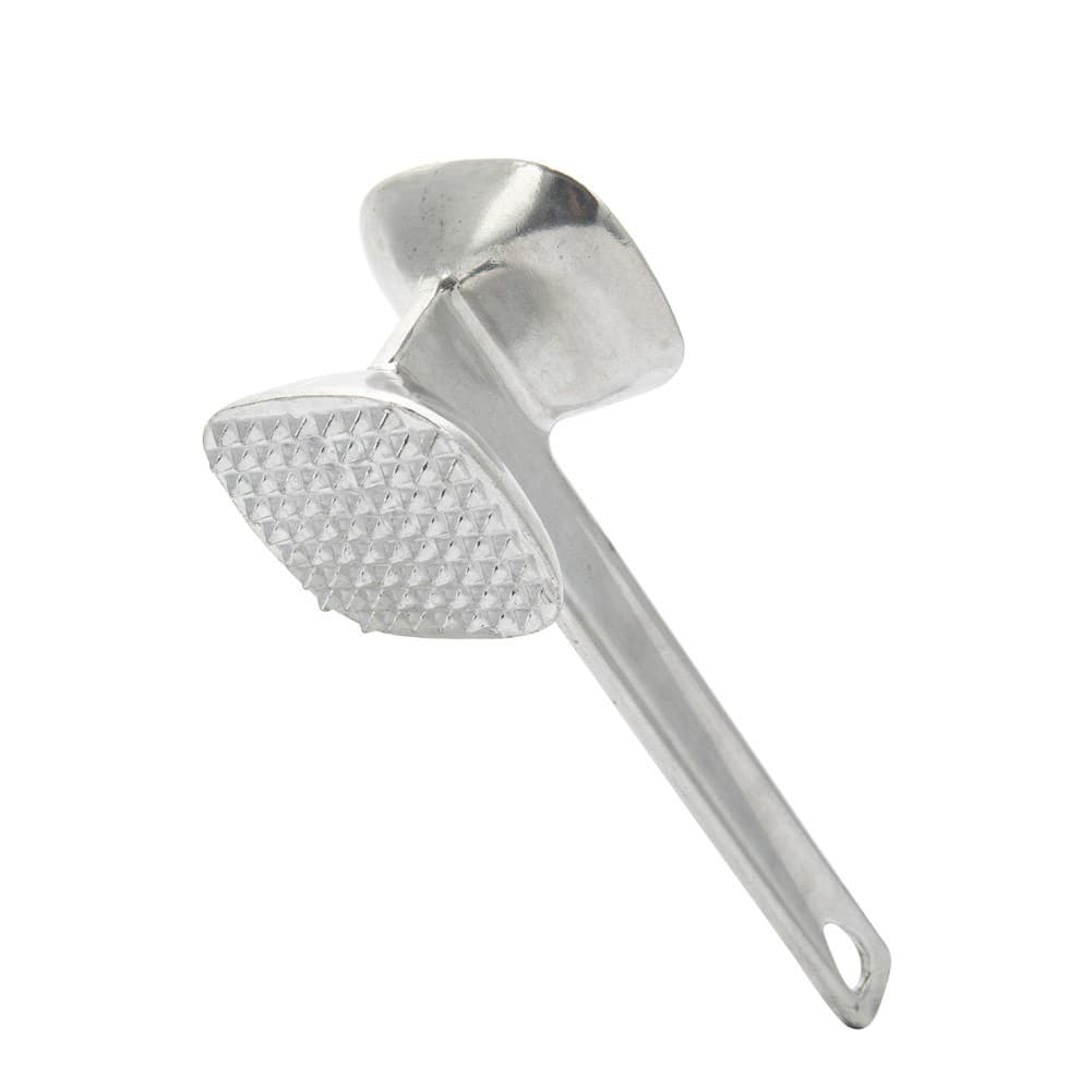 ALSANIDI, Meat Hammer, Chicken Hammer, Silver, Size 25.8*6.8 Cm